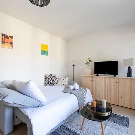 Studio Les Vacances Pour 2 Personnes A Andernos Buitenkant foto